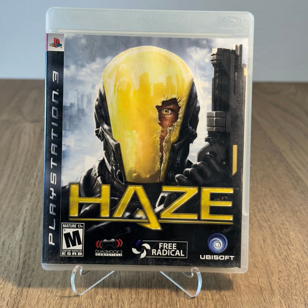 Ubisoft Haze PlayStation 3 PS3 Fair Tested First Person Shooter 2008 NTSC